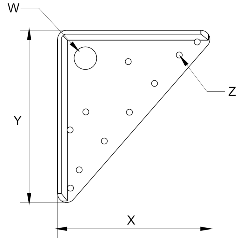 Allen, Allen 110 x 115mm Mainsail Headboard