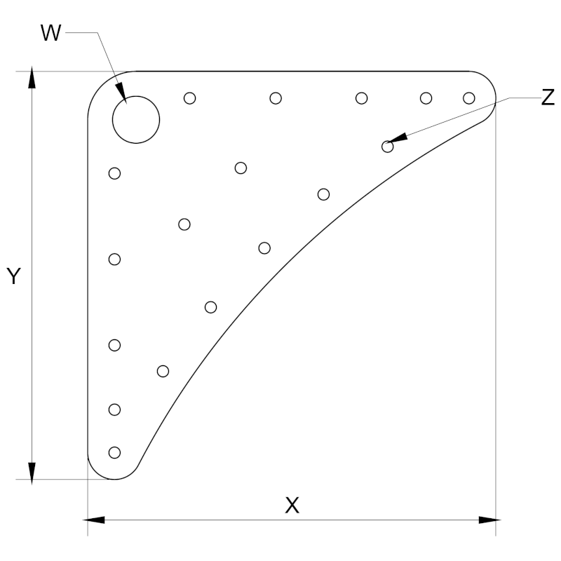 Allen, Allen 152 x 152mm Mainsail Headboard