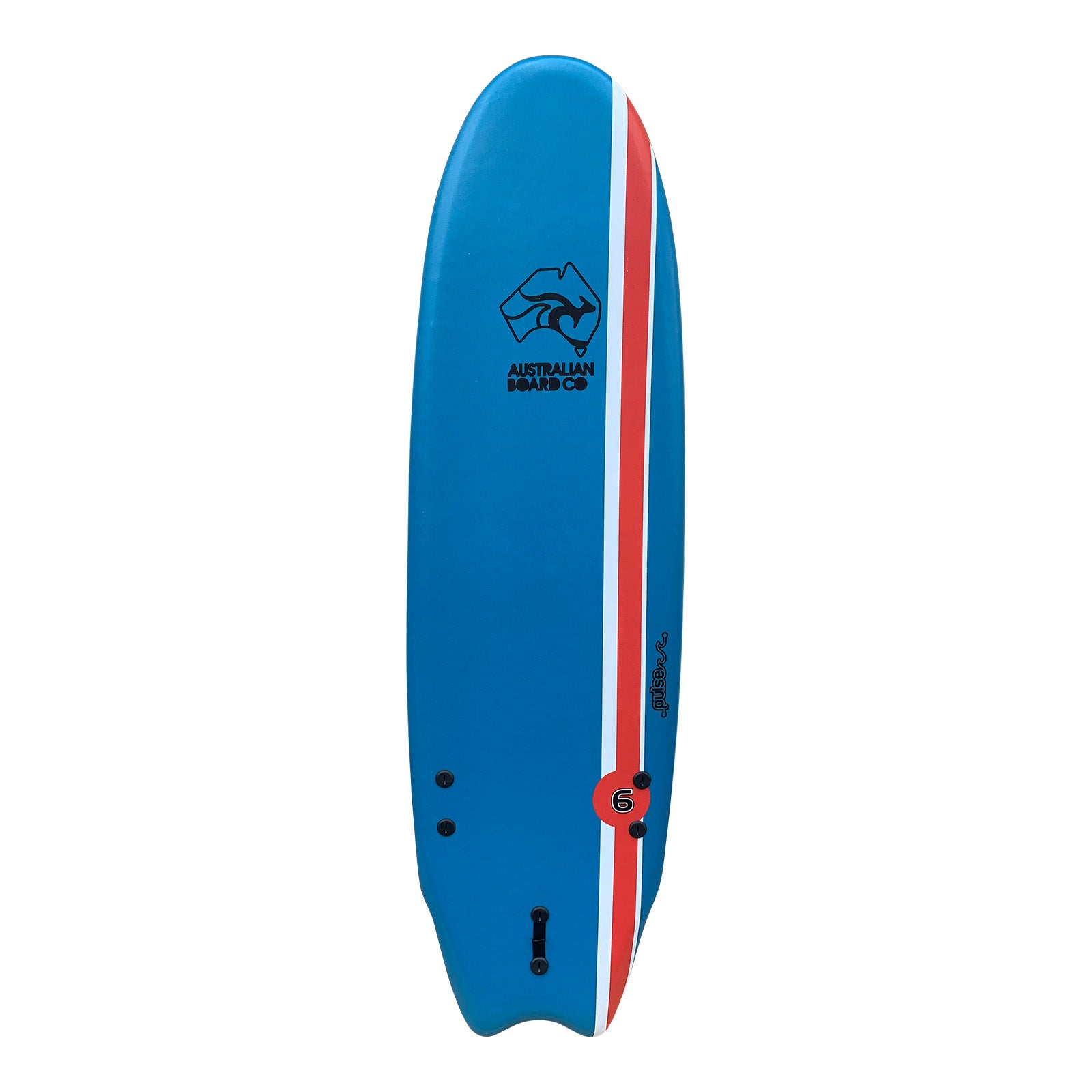 Circle One, Surfboard – Soft Foamie Surfboard for Learners and Beginners, Adults and Kids – 6ft Pulse from Australian Board Co